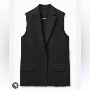 COS sleeveless blazer vest